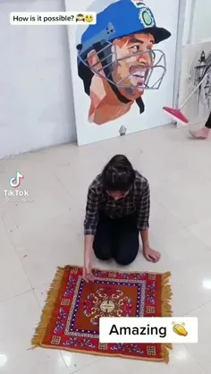 دختر تو چقدر هنرمندی 👌😍