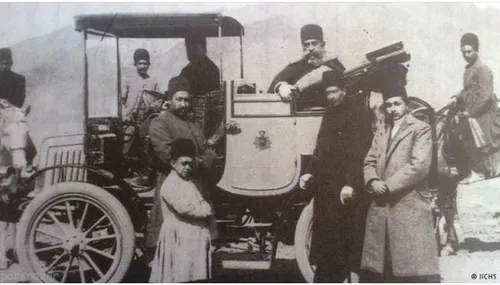این ماشین اولین اتوموبیلیه که به ایران اومد. مظفرالدین شا