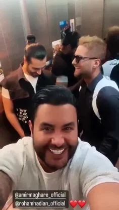 مسعود داخل آسانسور هم بشه هام رو ول نمیکنی 🫨🫨
