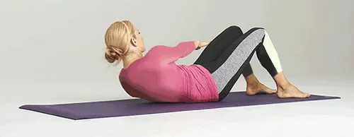 3- Oblique Side Crunches