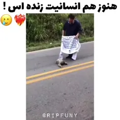 انسانیت هنوز زنده اس 🙂🥺