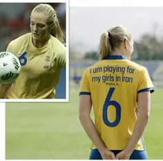 😏  یکی نیست به #ماگدالنا_اریکسون بازیکن تیم ملی زنان سوئد