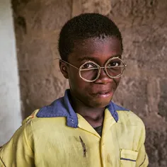 #Ghana - I saw this kid who had made his own pair of spec