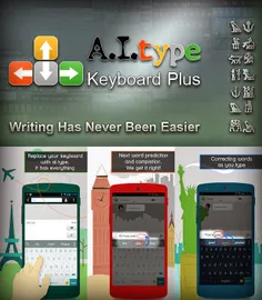 "ai.type Keyboard Plus" قدرتمند ترین کیبورد اندرویدی جهان