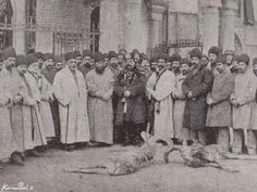 تصویری از اولین باغ‌وحش ایران در زمان ناصرالدین‌شاه در دو