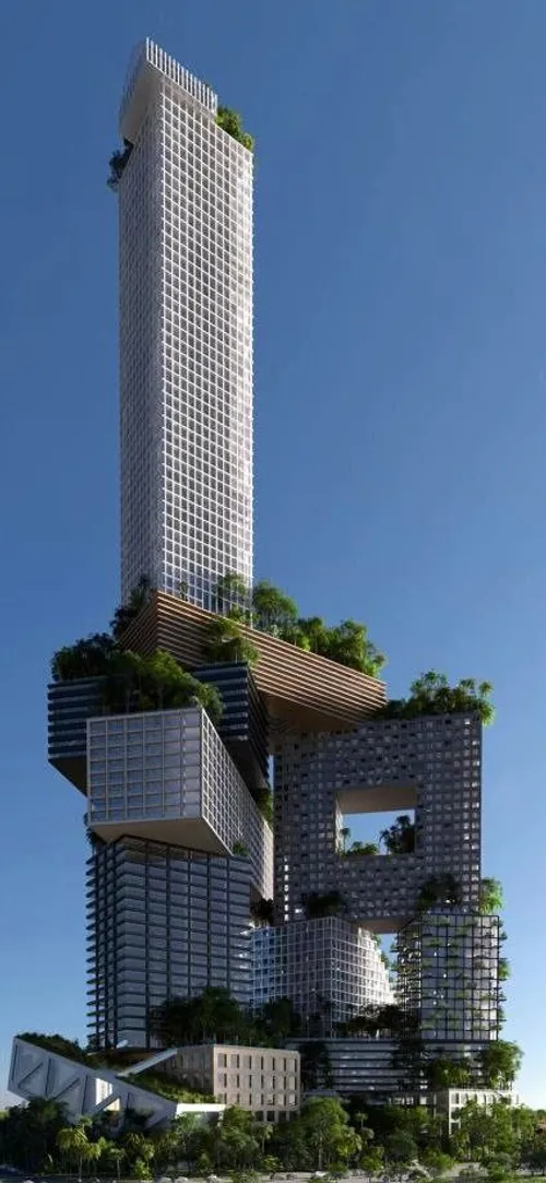 شهرسازی و برج سازی مدرن 😎