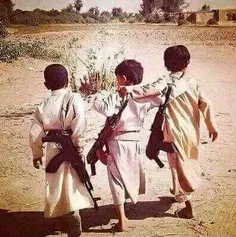 کودکان یمنی از نسل  شجاعان.....
