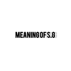 Meaning of S.G