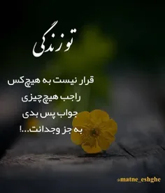 خود اینکه بخوای به بقیه بفهمونی حوصله نداری 