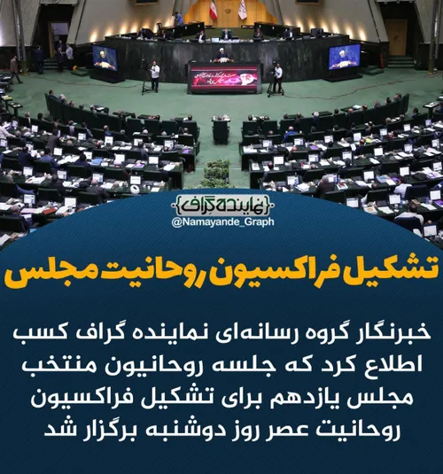 تشکیل فراکسیون روحانیت مجلس