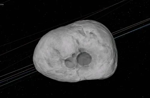😁کشف سیارکی به اندازه استخر شنای المپیک در راه زمین.