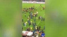 جنجال در لیگ ترکیه؛ حمله هواداران ترابزون به بازیکنان فنرباغچه