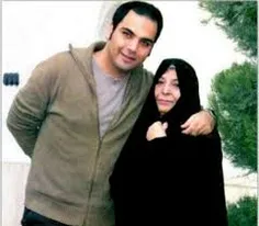 احسان علیخانی و مادرش