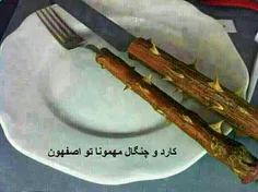 قاشق و چنگال اصفهانی