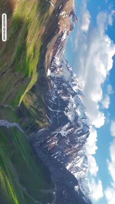 قله کل جنو با صلابت یکی از قلل اشترانکوه 