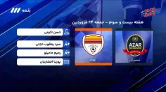 فوتبال برتر/ کارشناسی داوری دیدار شمس آذر - فولاد