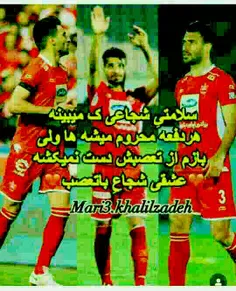 شجاع با تعسب شجاع عشقه شجاع سروره #پرسپولیس