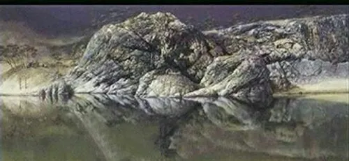 عکسی که می بینید تصویر یک صخره در برمه است که دریک روز در