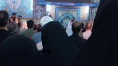 مداحی حسین طاهری در خیمه گاه