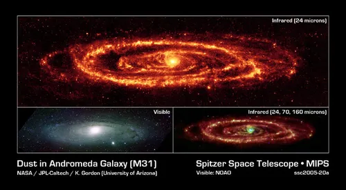 نزدیک ترین کهکشان مارپیچی که شبیه کهکشان ماست آندرومدا نا
