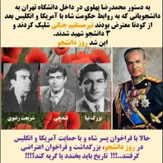 به دستور محمدرضا پهلوی در داخل دانشگاه تهران به دانشجویان