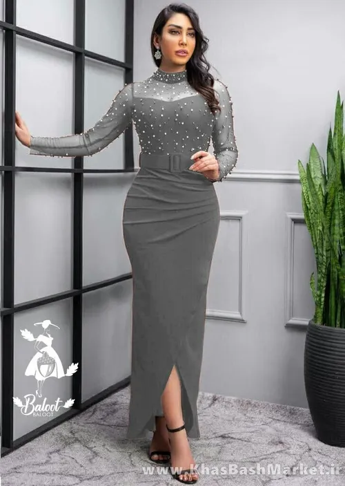 خرید "لباس مجلسی زنانه پارمین کد 5503" از خاص باش مارکت