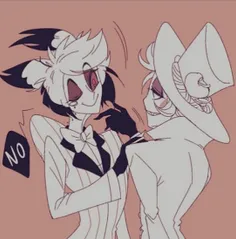 Lucifer x Alastor 