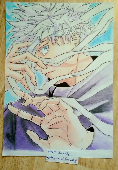This was one of my biggest drawing , it was a bit hard but my friend helped me.