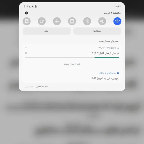 بچه ها من اصن پست در حال ارسال ندارم اما این همیشه هست با