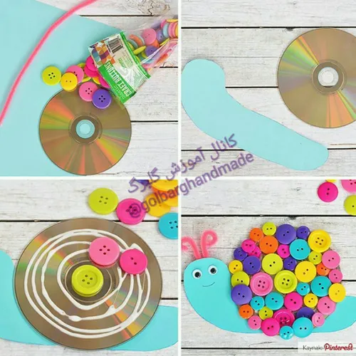 خلاقیت هنر بازیافت CD