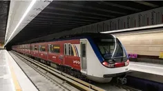 مسافرگیری قطار ملیِ مترو آغاز شد