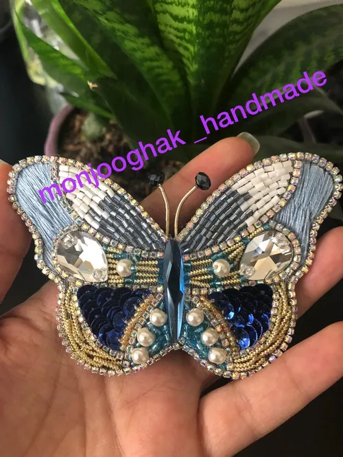 آدرس اینستاگرام:@monjooghak handmade جواهردوزی دستسازه گل