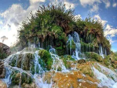 آبشار زیبای قدامی داراب فارس