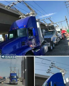 کامیونهای برقی در بزرگراه#الکتریکی کالیفرنیا 