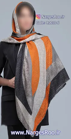 روسری نخی ژاکارد – دور دست دوز – در 6 رنگ شیک و خاص