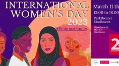 این پوستر روز زن به تاریخ میلادی در هلند است. 
