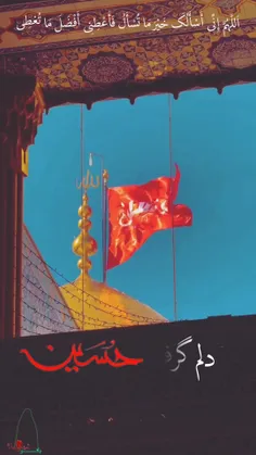 دلم گرفته حسین(علیه السلام)