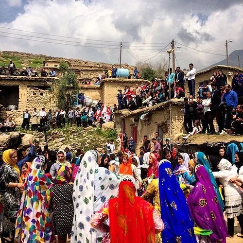 A wedding ceremony in Soraya Village where a group of Bak
