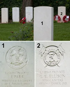 اولین و آخرین سربازان بریتانیایی که در جنگ جهانی اول کشته