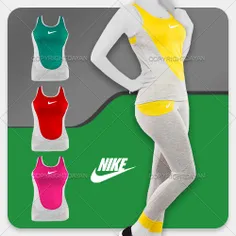 ♥ ️ ست تاپ و شلوار زنانه Nike 
