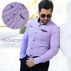 👦🏻پیراهن مردانه FASHION مدل 1850👔