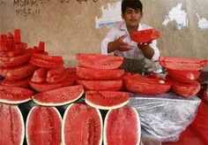 هندونه فروشی در پاکستان