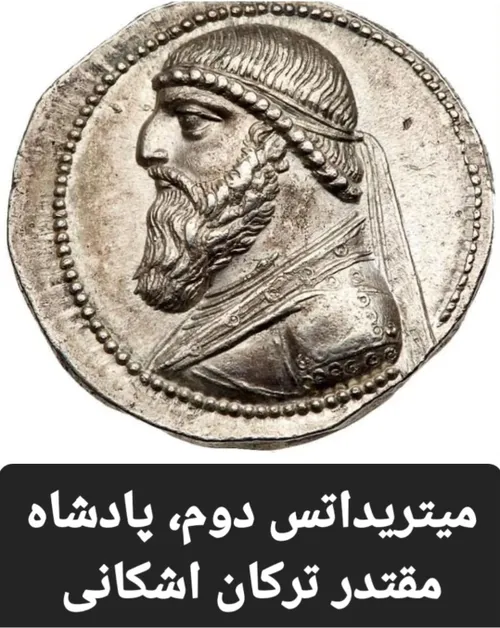 میتریداتس  پادشاه ترکان اشکانی