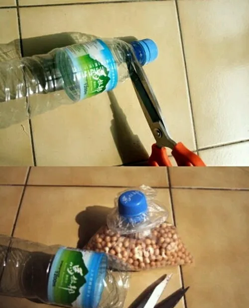 ایده هایی جالب برای استفاده از بطری های پلاستیکی هنر خلاق