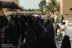 مردم بحرین کفن پوشان از شیخ عیسی قاسم حمایت کردند