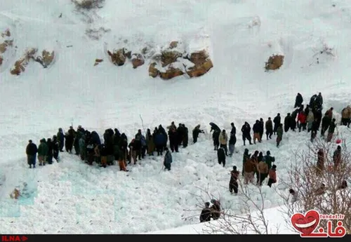 سایت تفریحی فاندل:شمار کشته شدگان حادثه ریزش بهمن در سردش