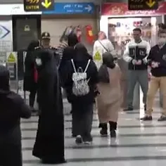 افرین به مترو وپلیس وشهردار تهران در برخورد با کشف حجاب