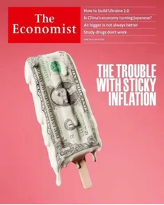 اکونومیست عکس دلار رو در حال آب شدن کار کرده...