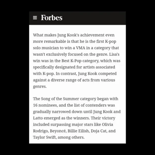 مقاله جدید Forbes