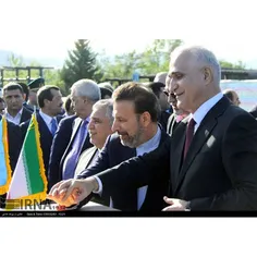 آستارا- آغاز عملیات احداث پل ریلی جمهوری آذربایجان به ایر